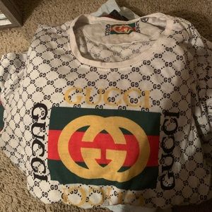 Gucci Imprinted Shirt